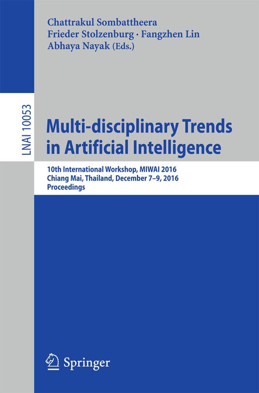 Front cover_Multi-disciplinary Trends In Artificial Intelligence