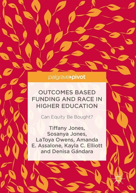 Front cover_Outcomes Based Funding And Race In Higher Education