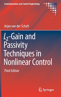 Couverture_L2-gain And Passivity Techniques In Nonlinear Control