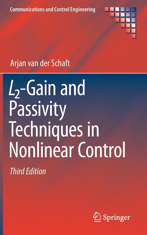 Couverture_L2-gain And Passivity Techniques In Nonlinear Control