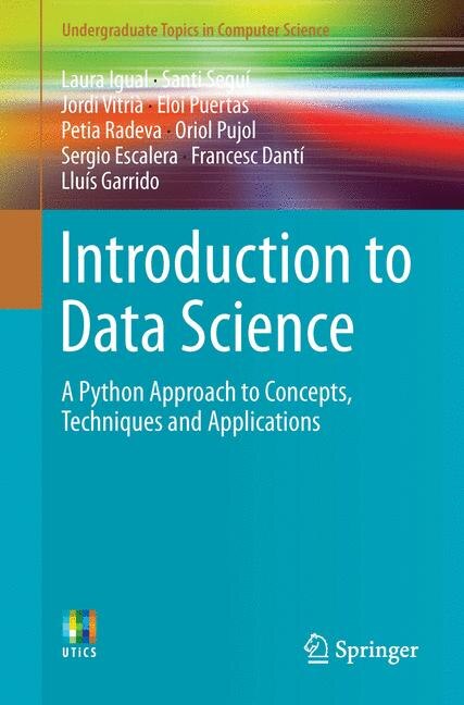 Couverture_Introduction To Data Science