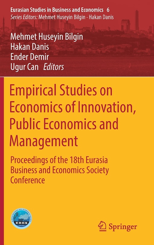 Couverture_Empirical Studies On Economics Of Innovation, Public Economics And Management