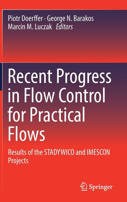 Couverture_Recent Progress In Flow Control For Practical Flows