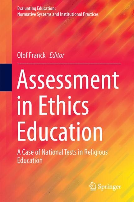 Front cover_Assessment In Ethics Education