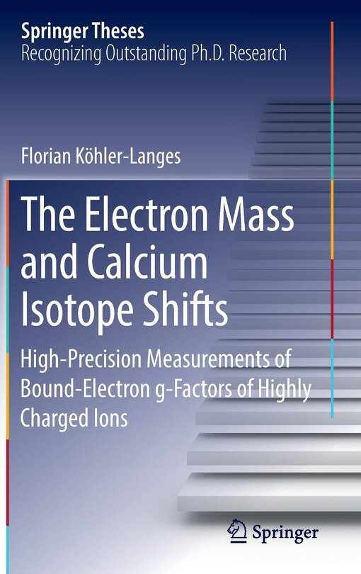 Front cover_The Electron Mass And Calcium Isotope Shifts