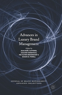 Front cover_Advances In Luxury Brand Management