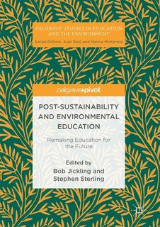 Front cover_Post-sustainability And Environmental Education