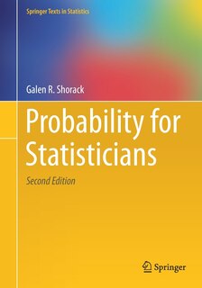 Front cover_Probability For Statisticians