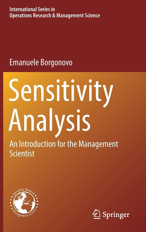 Front cover_Sensitivity Analysis