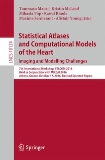 Front cover_Statistical Atlases and Computational Models of the Heart. Imaging and Modelling Challenges