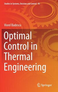 Couverture_Optimal Control In Thermal Engineering