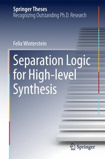 Front cover_Separation Logic For High-level Synthesis