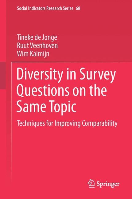 Couverture_Diversity In Survey Questions On The Same Topic