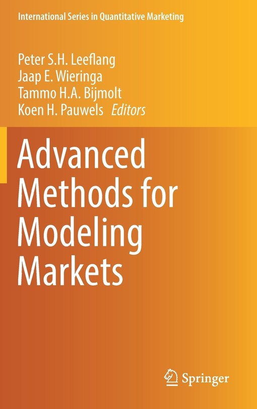 Couverture_Advanced Methods For Modeling Markets