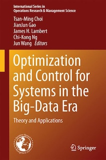 Couverture_Optimization And Control For Systems In The Big-data Era