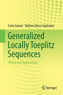 Front cover_Generalized Locally Toeplitz Sequences