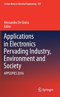 Front cover_Applications In Electronics Pervading Industry, Environment And Society