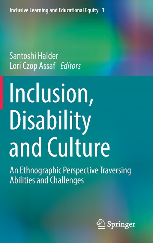 Front cover_Inclusion, Disability And Culture