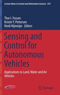 Couverture_Sensing And Control For Autonomous Vehicles