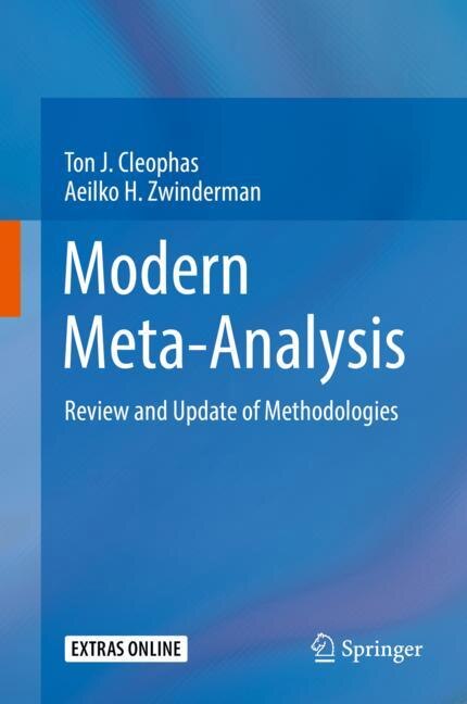 Front cover_Modern Meta-analysis