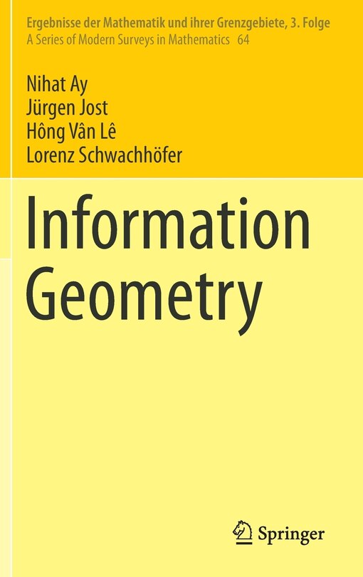 Front cover_Information Geometry