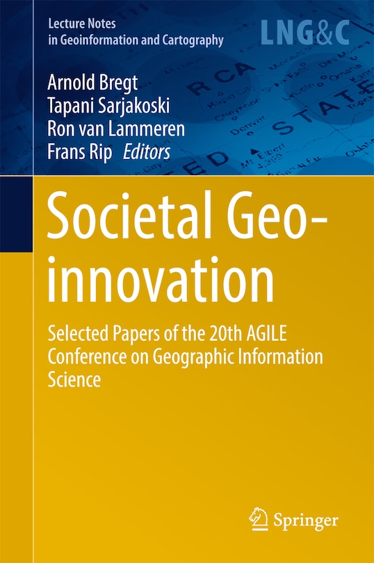 Front cover_Societal Geo-innovation