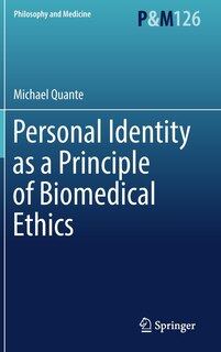 Couverture_Personal Identity As A Principle Of Biomedical Ethics
