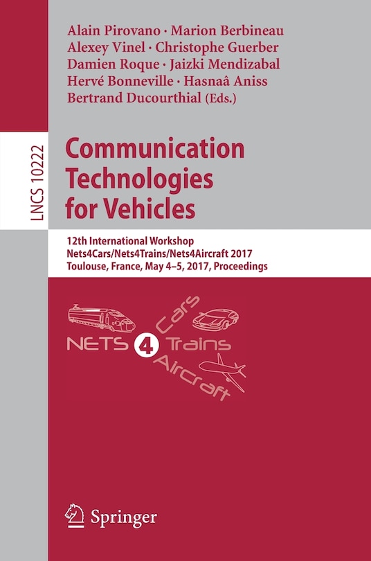 Front cover_Communication Technologies for Vehicles