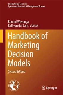 Front cover_Handbook Of Marketing Decision Models