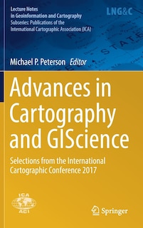 Couverture_Advances In Cartography And Giscience