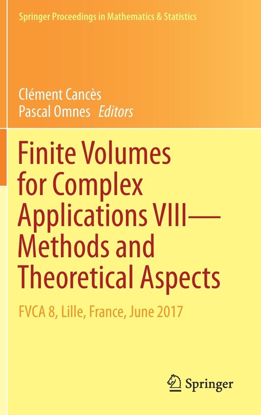 Couverture_Finite Volumes For Complex Applications Viii - Methods And Theoretical Aspects