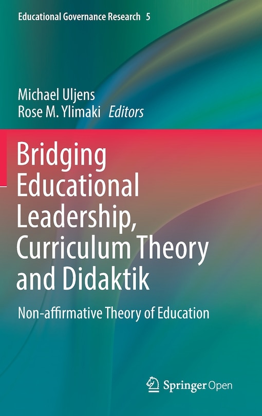 Couverture_Bridging Educational Leadership, Curriculum Theory And Didaktik