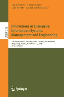 Couverture_Innovations in Enterprise Information Systems Management and Engineering