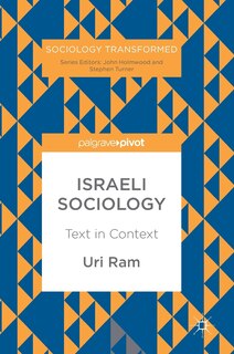 Front cover_Israeli Sociology