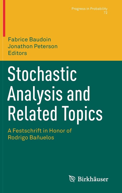Front cover_Stochastic Analysis And Related Topics