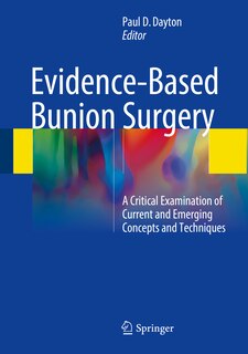 Couverture_Evidence-based Bunion Surgery