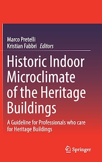 Couverture_Historic Indoor Microclimate Of The Heritage Buildings