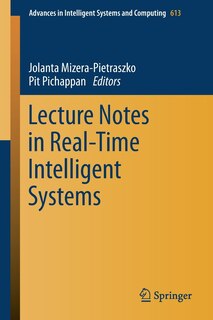 Couverture_Lecture Notes In Real-time Intelligent Systems