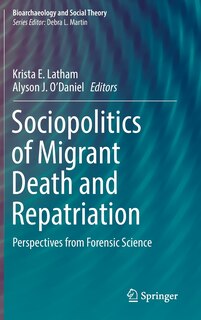 Couverture_Sociopolitics Of Migrant Death And Repatriation
