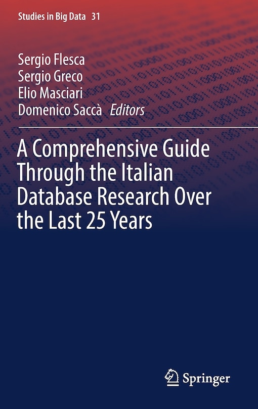 Couverture_A Comprehensive Guide Through The Italian Database Research Over The Last 25 Years