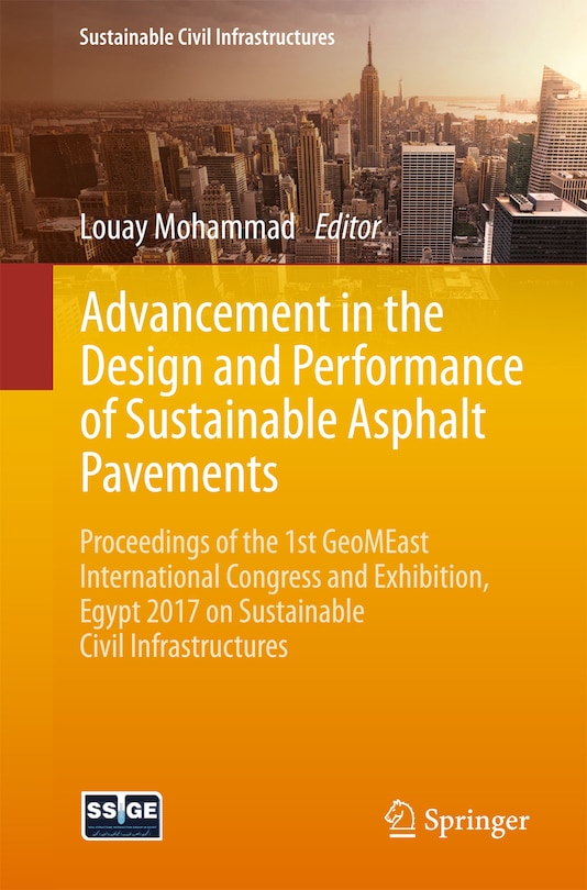 Couverture_Advancement in the Design and Performance of Sustainable Asphalt Pavements