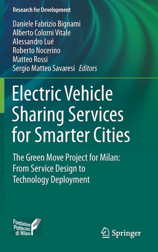 Couverture_Electric Vehicle Sharing Services For Smarter Cities