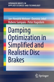 Front cover_Damping Optimization In Simplified And Realistic Disc Brakes