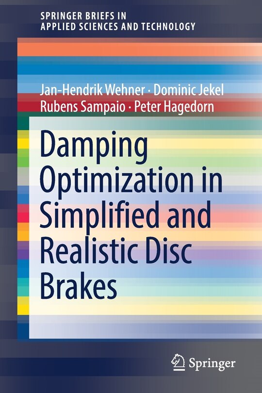 Front cover_Damping Optimization In Simplified And Realistic Disc Brakes