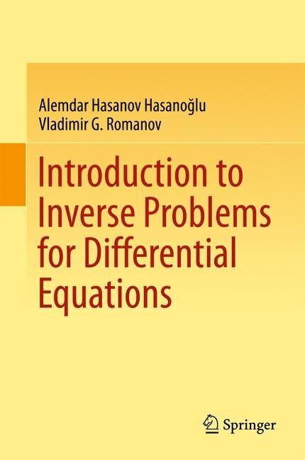 Front cover_Introduction To Inverse Problems For Differential Equations