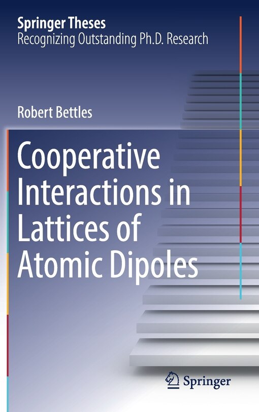 Couverture_Cooperative Interactions In Lattices Of Atomic Dipoles