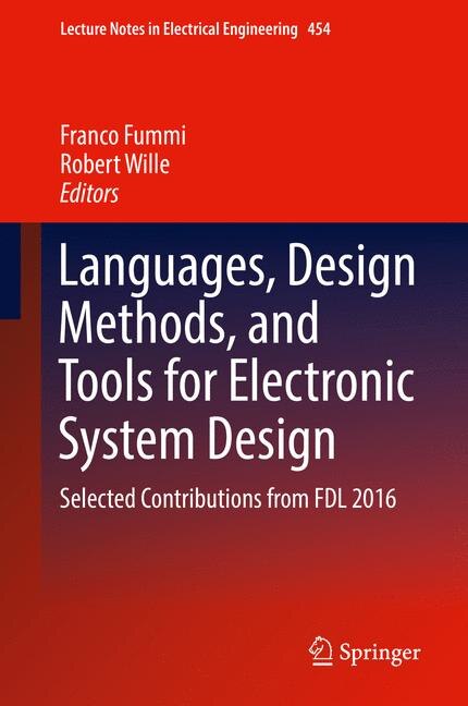 Couverture_Languages, Design Methods, And Tools For Electronic System Design