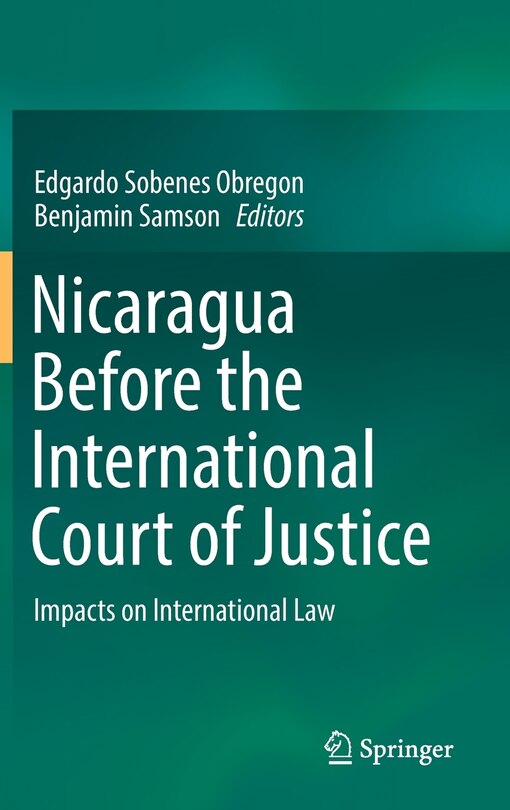 Couverture_Nicaragua Before The International Court Of Justice