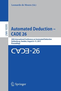 Front cover_Automated Deduction - CADE 26