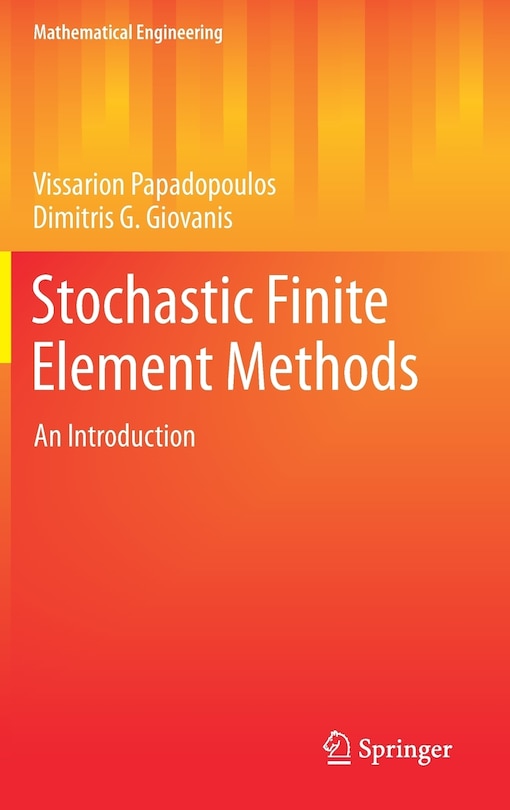 Front cover_Stochastic Finite Element Methods